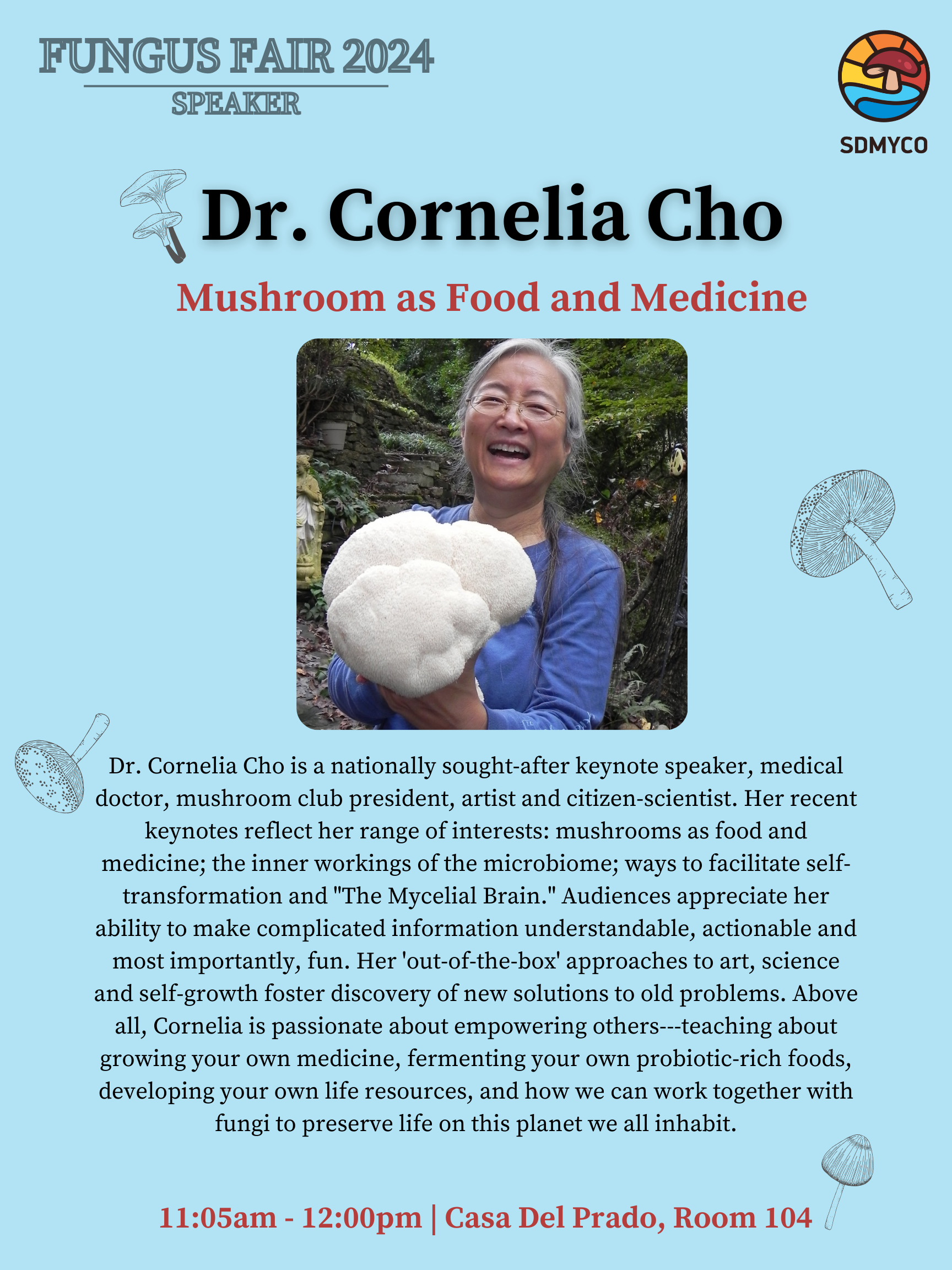 Guest Speaker Dr. Cornelia Cho flyer