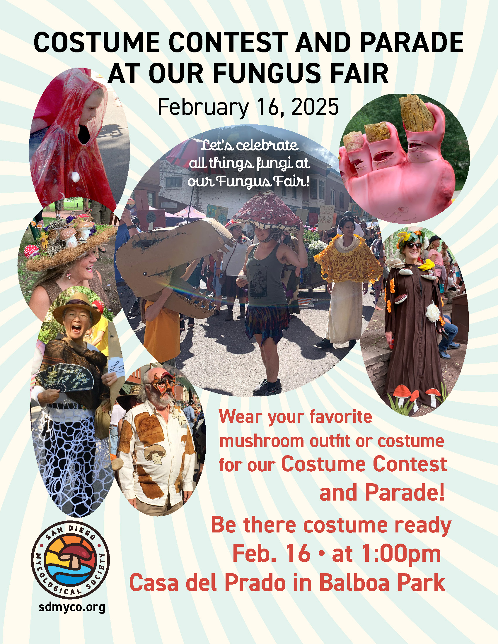 Costume Contest and Parade at our Fungus Fair